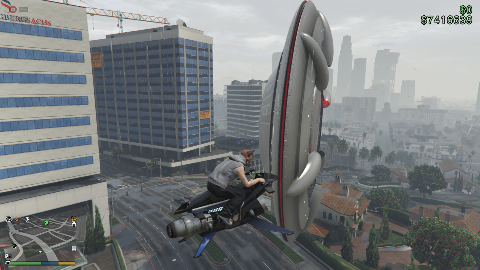  GTA5 알 수 없는 UFO 출현