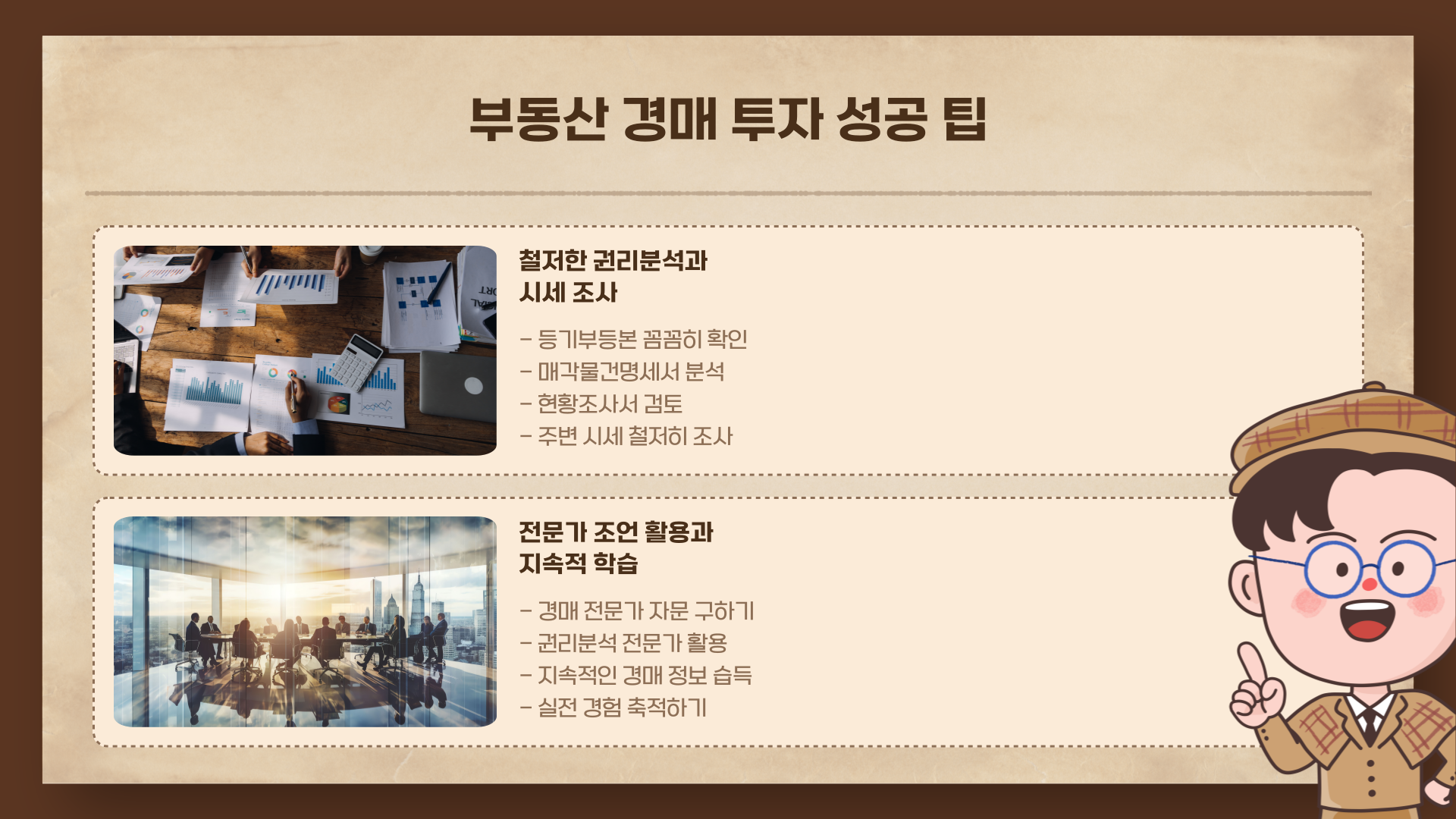 부동산 경매 투자 성공 팁