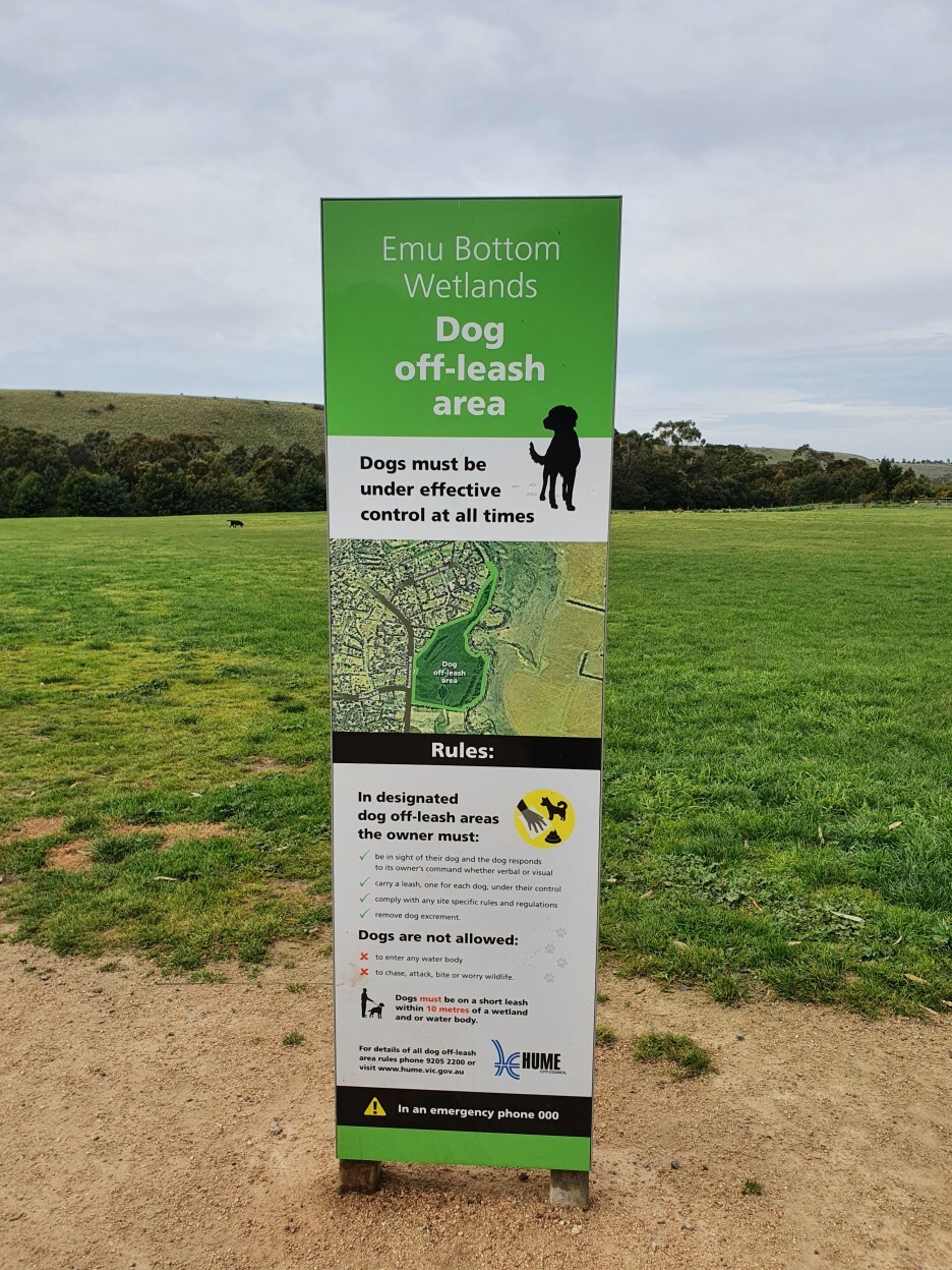  선버리 반려동물과 산책하기 좋은 공원 에무 바텀 웨트랜즈 (Emu Bottom Wetlands Dog Off Leash Area)