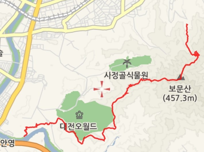 산행지도