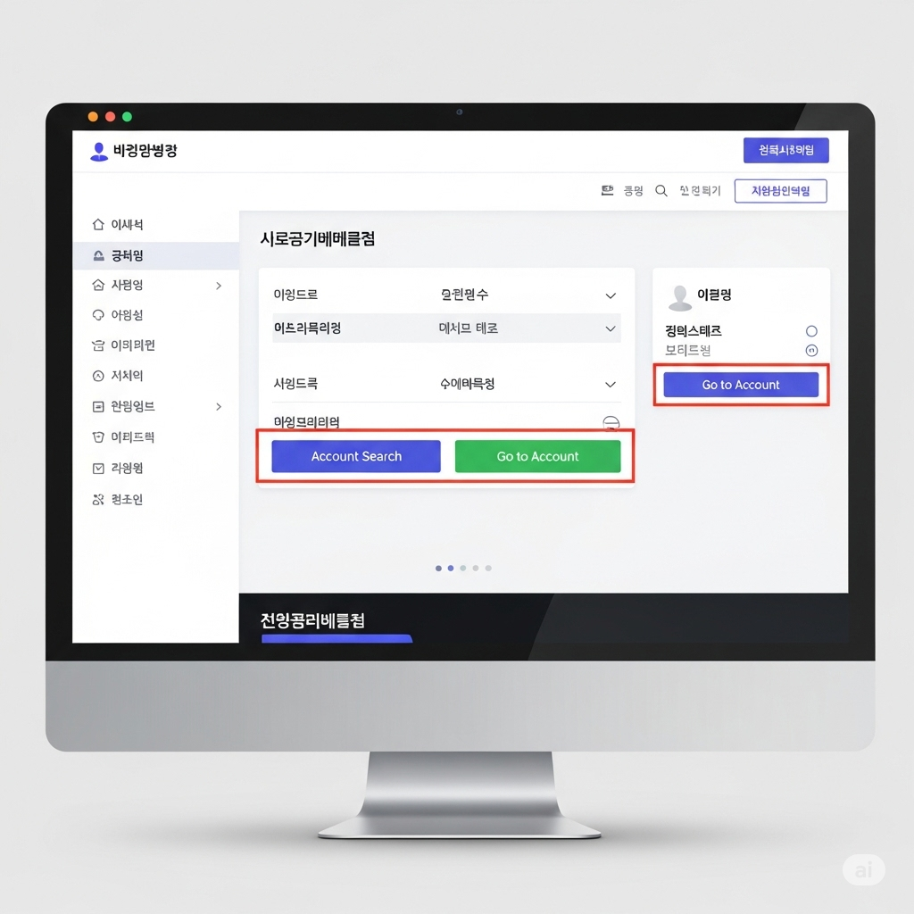 캠페인없이 계정생성