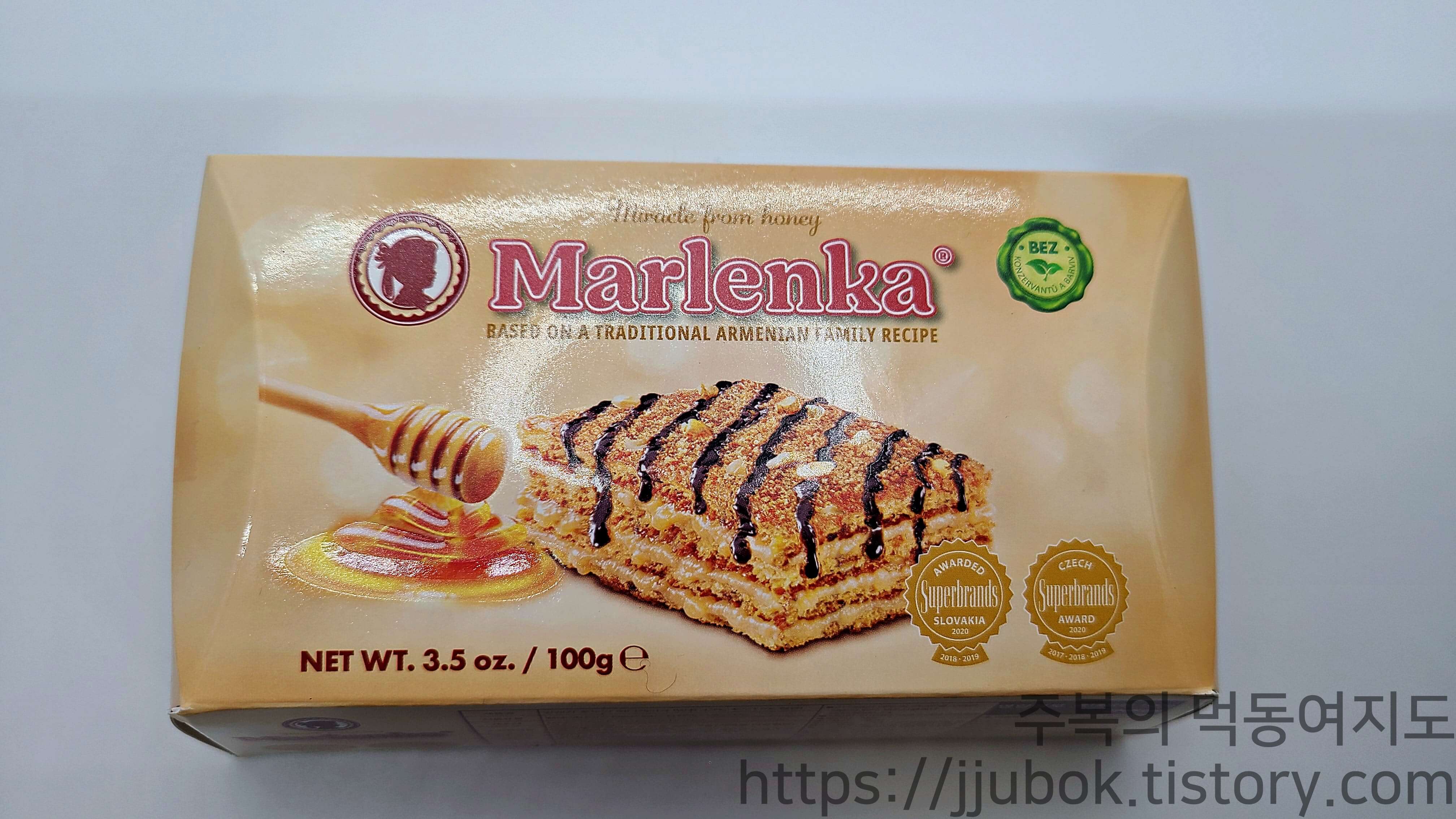 말렌카-호두맛-허니케이크-100g