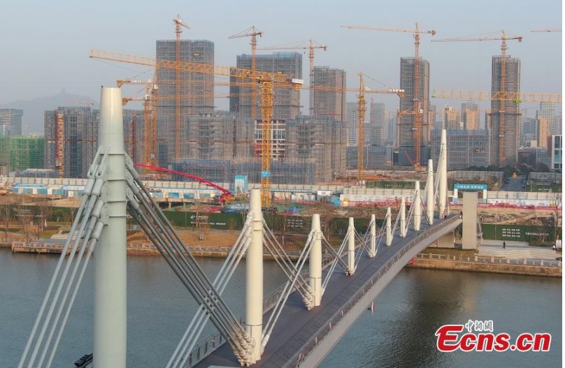 중국&#44; 세계 최장 경간 &#39;인버티드 핑크 트러스 교량&#39; 준공 Construction of world&#39;s longest span inverted fink truss bridge completed