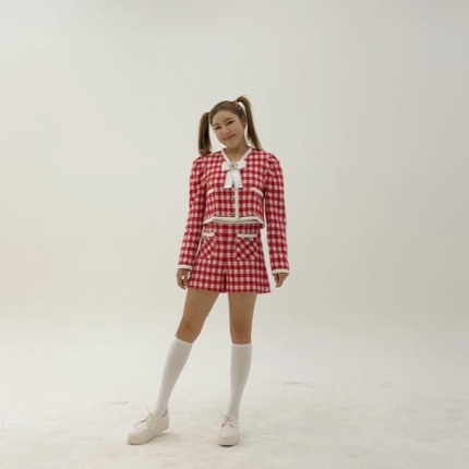  '44kg' 송가인, 다이어트 후 점점 말라가!..'뿌까 머리'가 치명적인 러블리함[사진]