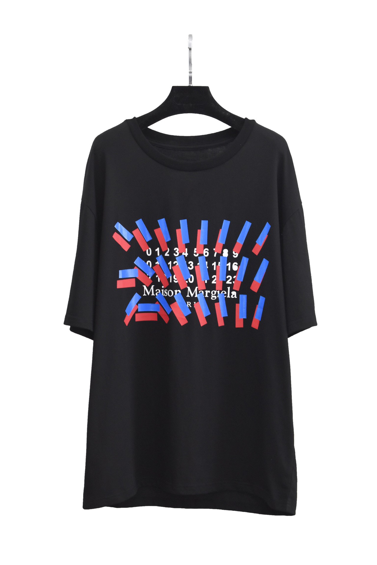  [MAISON MARGIELA] 메종 마르지엘라 테이프 프린트 넘버 반팔 티셔츠 (3 COLOR)
