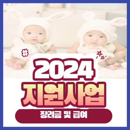 2024 지원사업 종류