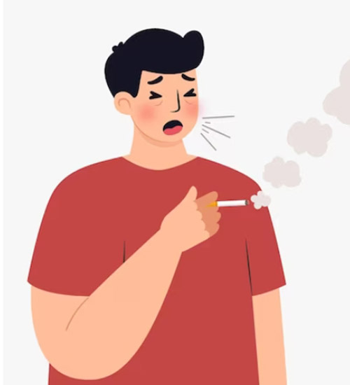 기침가래의 원인 흡연