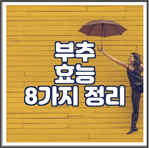  부추 효능 8가지 정리