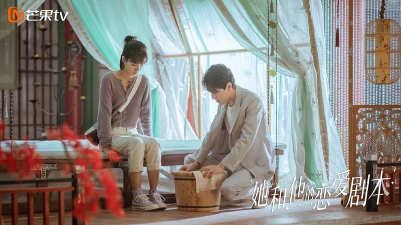 줄거리나 후기(스포O), 중국 드라마 추천 타화 타적 연애 각본의 등장인물 소개, 18