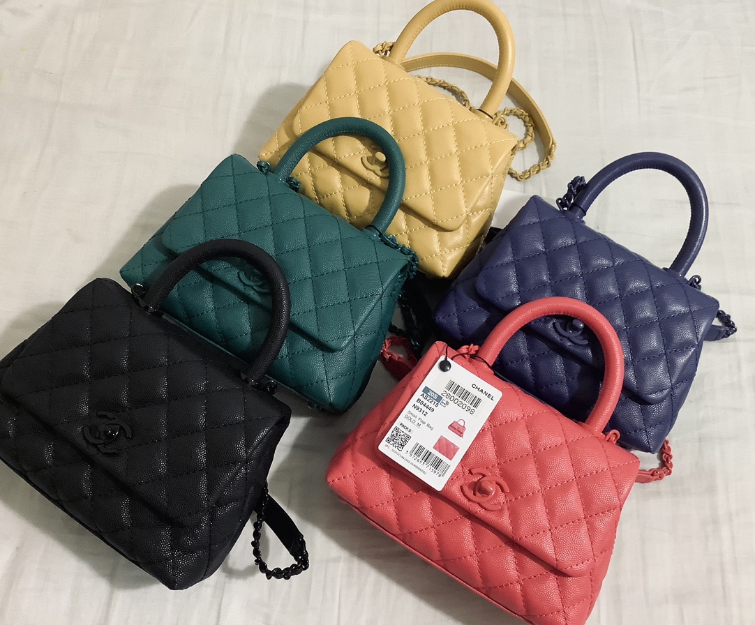  [CHANEL] 샤넬 코코 핸들 미니 플랩백 AS2215 (5 COLOR)