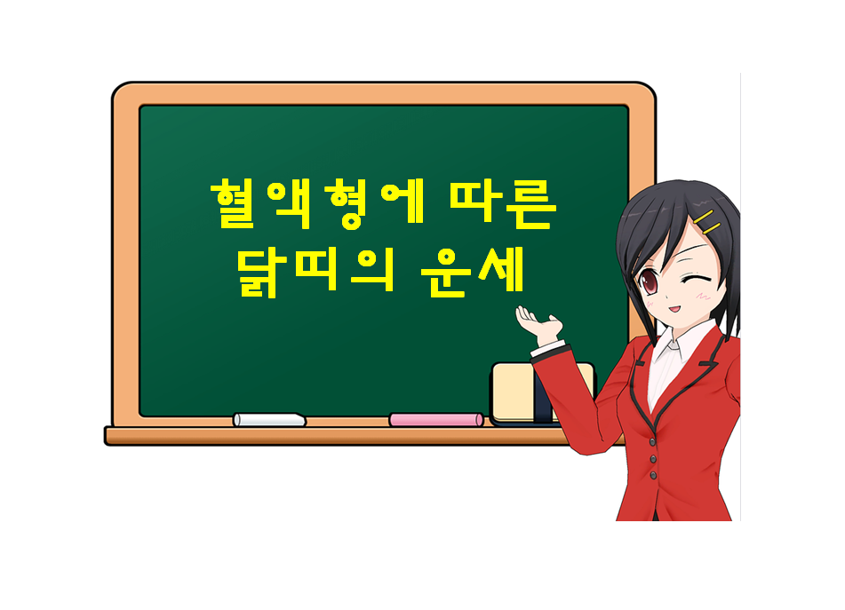  닭띠, 혈액형에 따른 운세가 궁금하다면?
