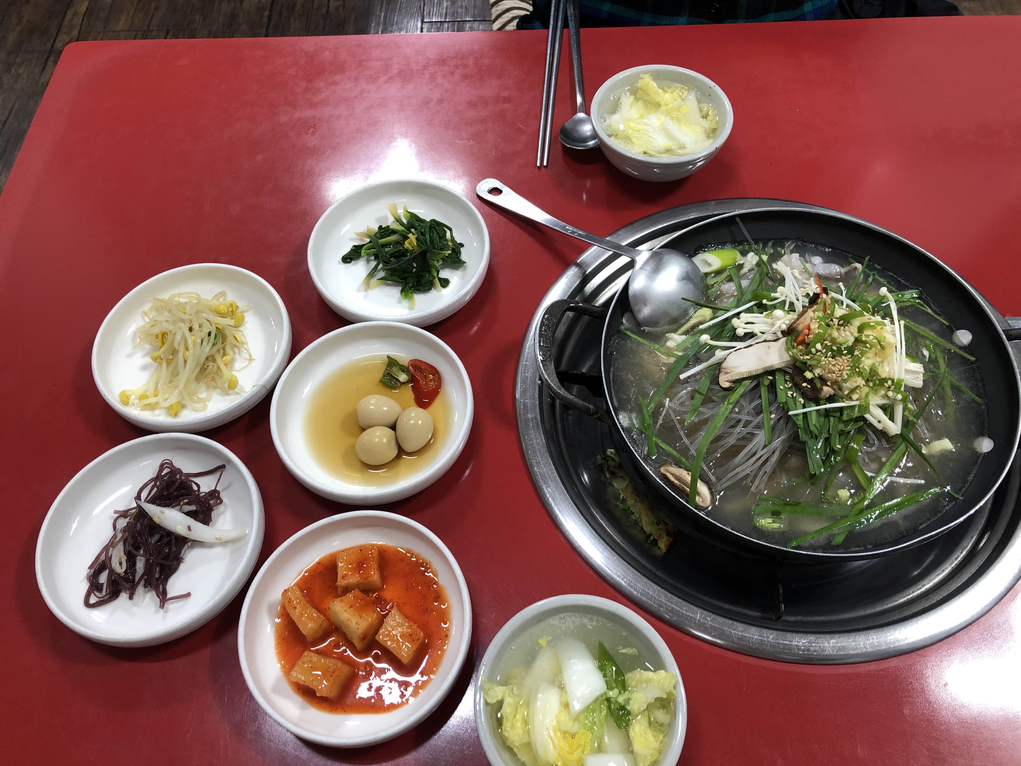 순천원조동경낙지-밑반찬