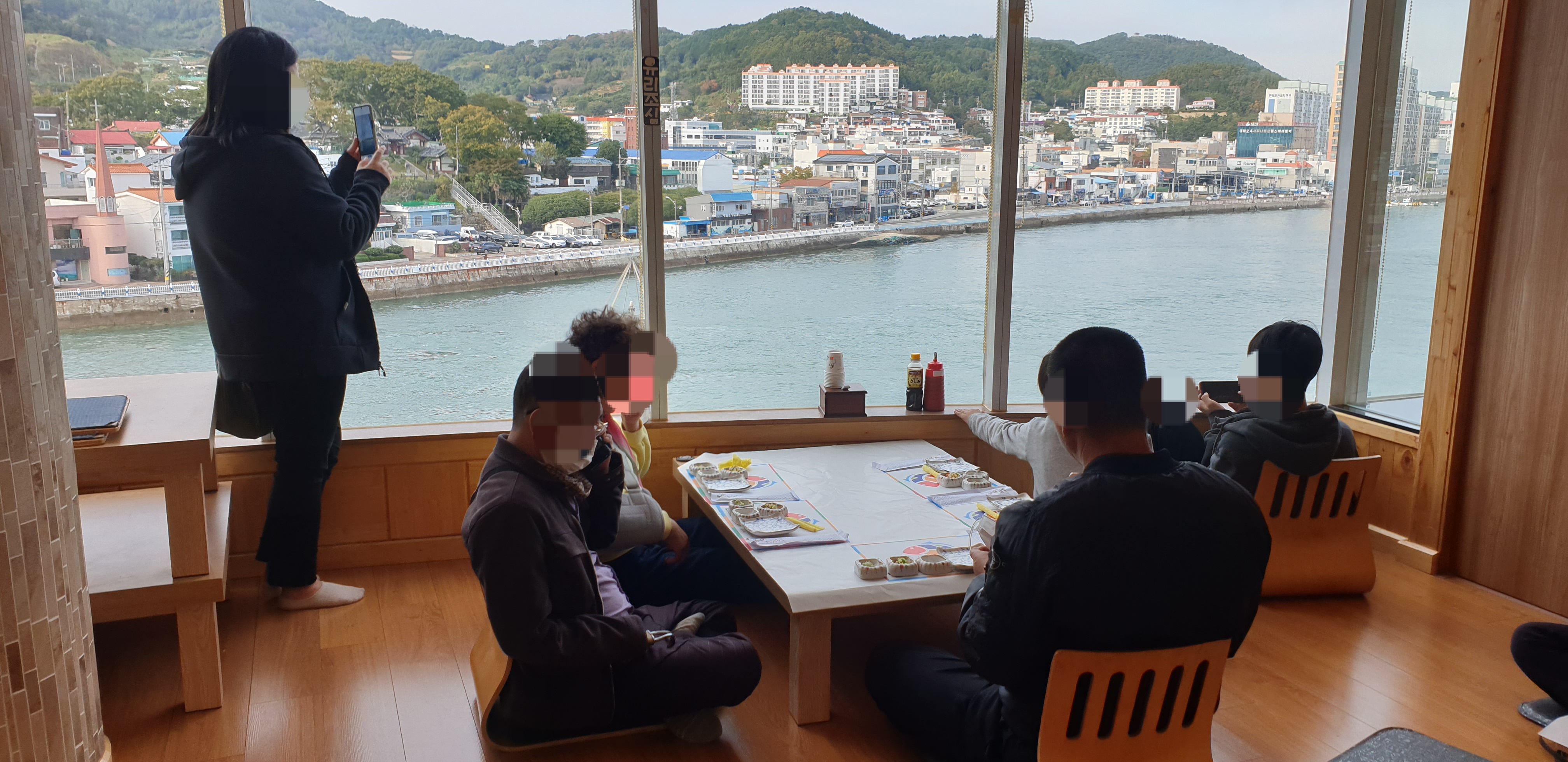  전망좋은 통영횟집 만수사 맛좋고 친절합니다