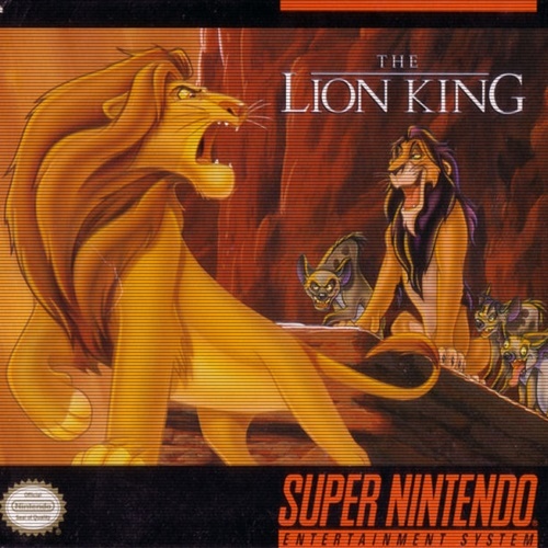  슈퍼 패미컴SNES, 라이온킹(The Lion King) 콘솔게임 바로플레이
