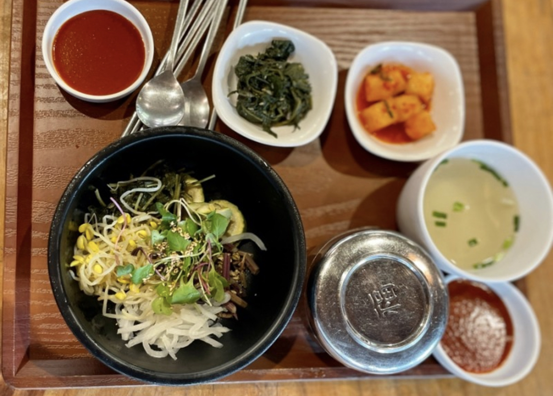 한국민속촌 장터 비빔밥