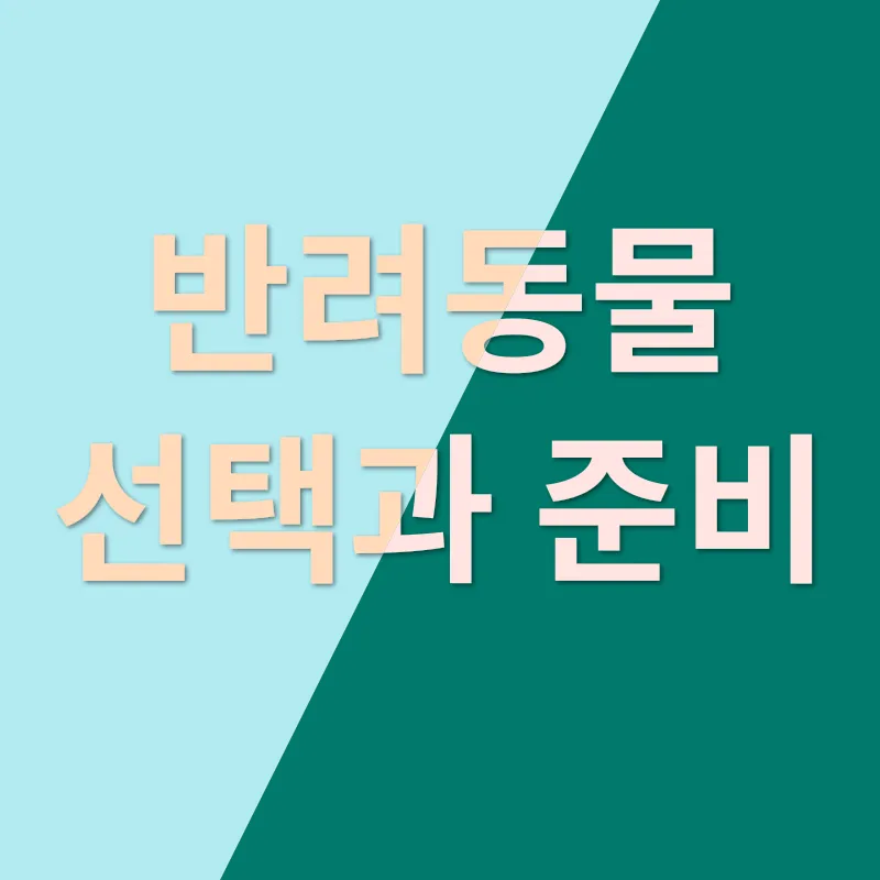 반려동물 책임감 있는 입양_2