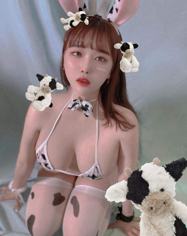 말랑 말랑 킹프리카 젖소 누나들