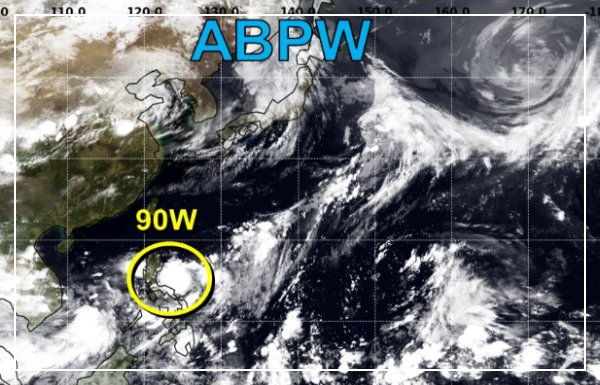 JTWC-태풍-위성-감시사진-2022년-7월12일-화요일