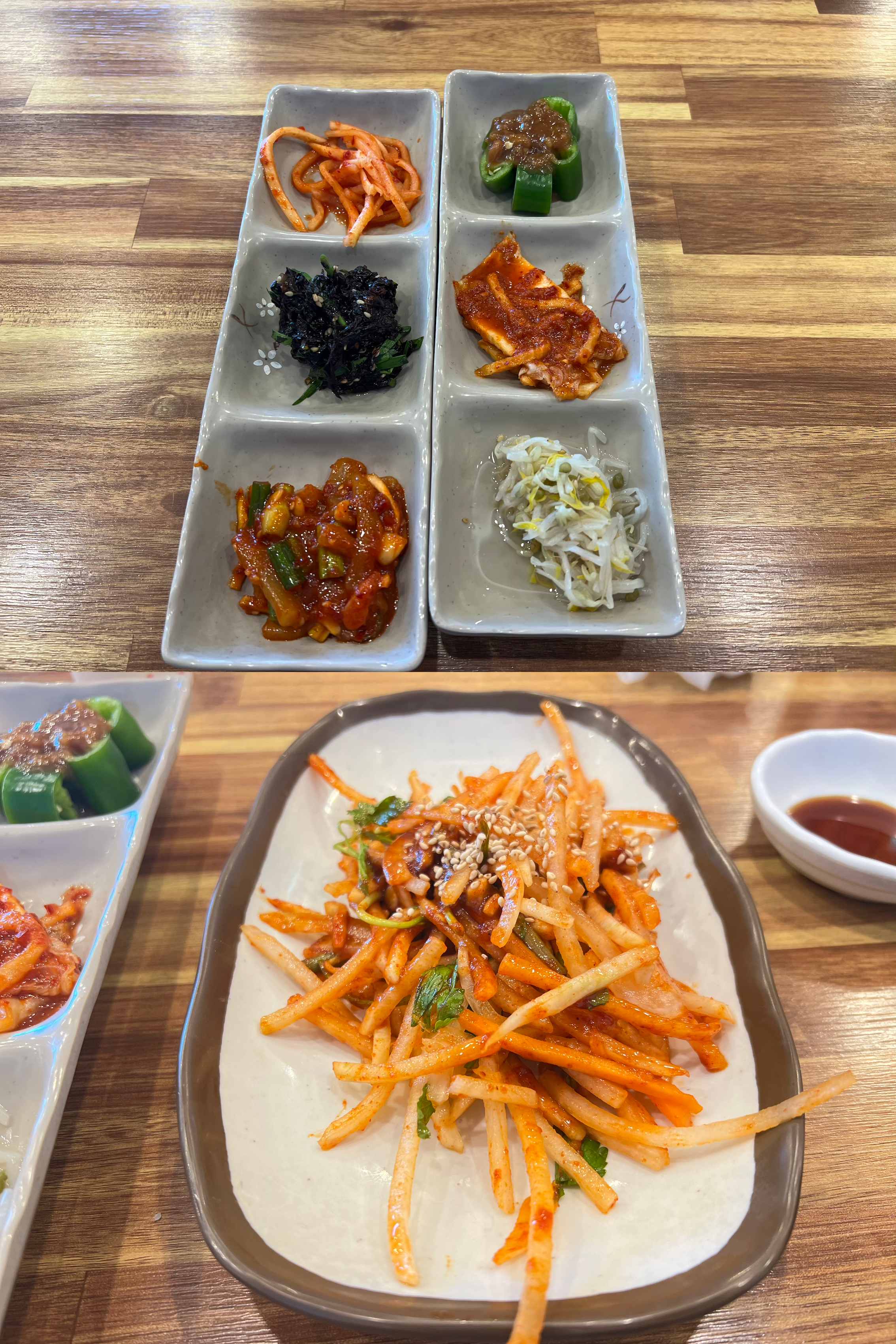 동피랑 전복마을 밑반찬