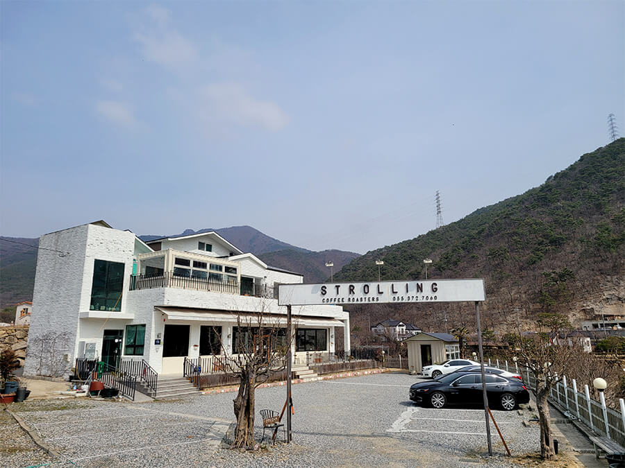  양산 원동 카페, 스트롤링 커피 마운틴뷰와 한적함이 힐링이되는 곳!