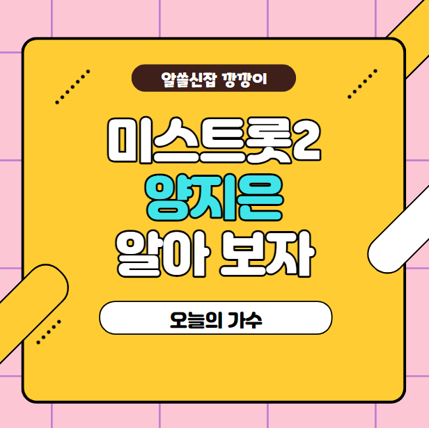  미스트롯2 양지은 20시간의 기적을 노래하다 / 양지은 프로필 정리