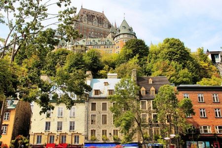 캐나다 퀘벡시티, 샤토 프롱트낙(Château Frontenac)