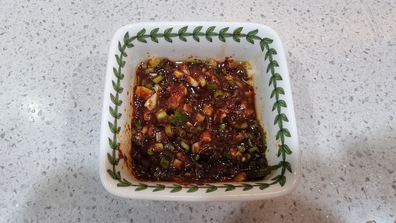 칼국수 양념장