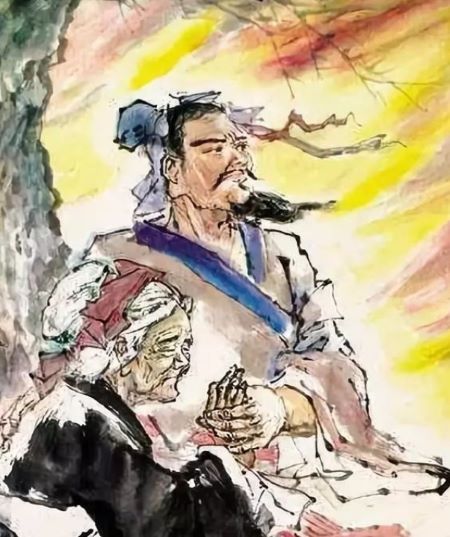 개자추를 그림 그림이다.