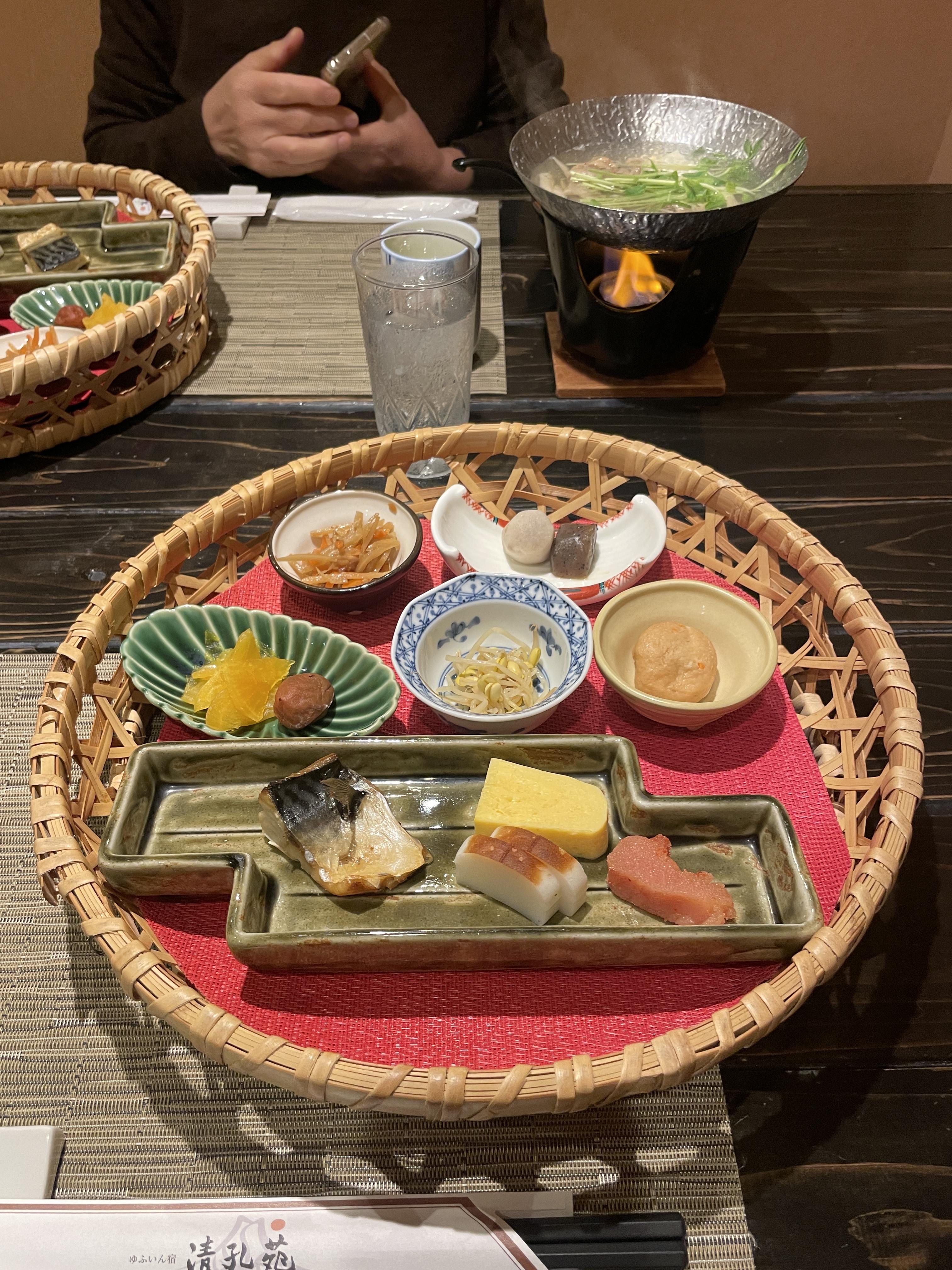  후쿠오카 가성비 유후인 료칸 -세이코우엔 후기(가이세키 석식 및 조식 후기)