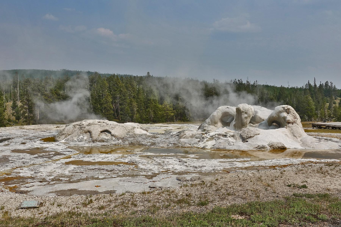 그로토 가이저 Grotto Geyser &amp; 자이언트 가이저 Giant Geyser