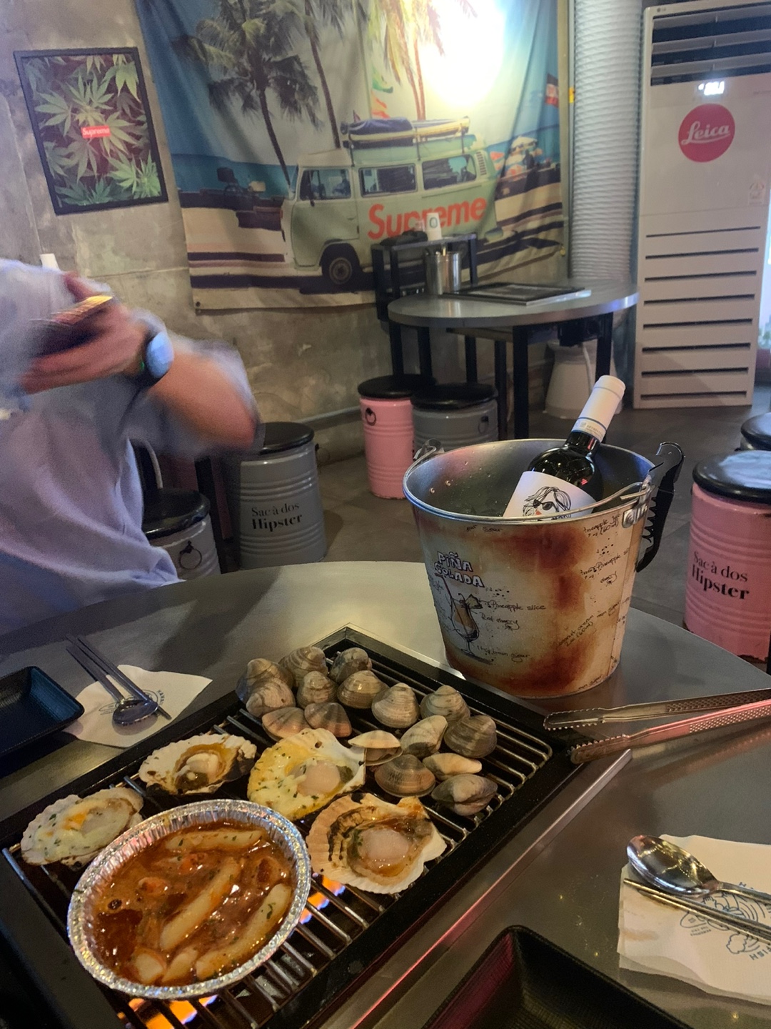  신림역 맛집, 하와이조개 내돈내산 후기(콜키지 1병, 라면 무제한 무료)