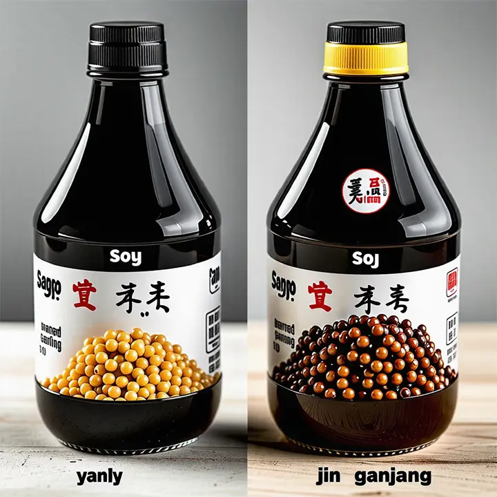 양조간장과 진간장의 차이