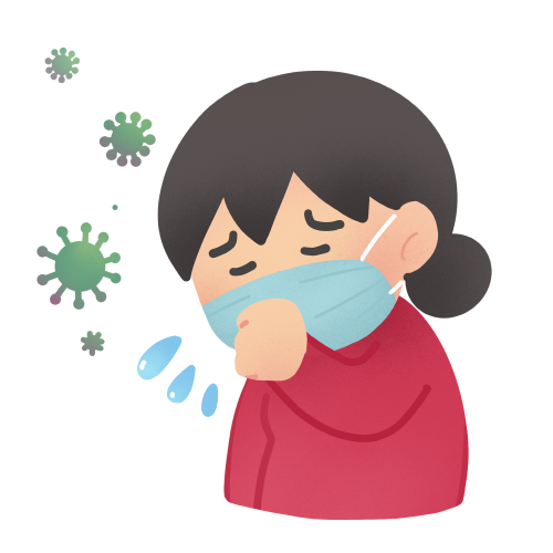폐렴증상-기침가래