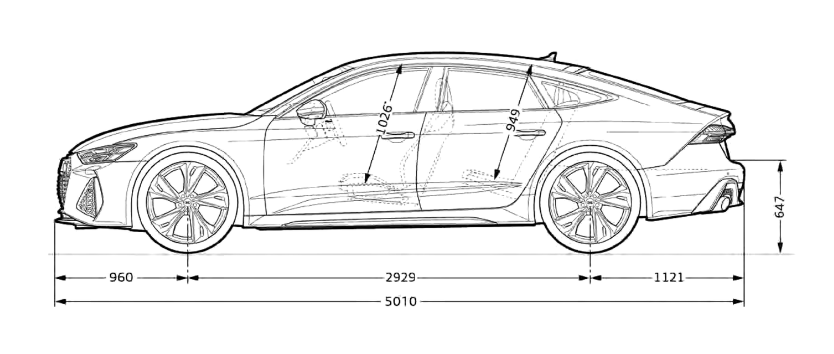 2023 아우디 RS7 스포트백 가격&#44; 제원&#44; 차량 카탈로그 상세정보