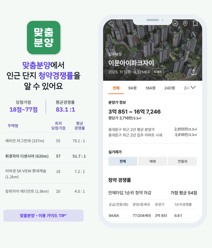 맞춤분양-아파트분양정보