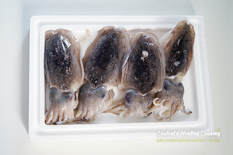 갑오징어숙회, 갑오징어손질법과 12