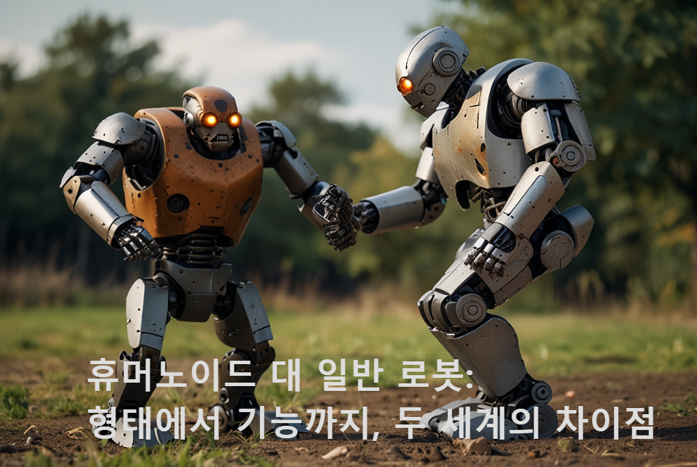 휴머노이드 대 일반 로봇: 형태에서 기능까지, 두 세계의 차이점