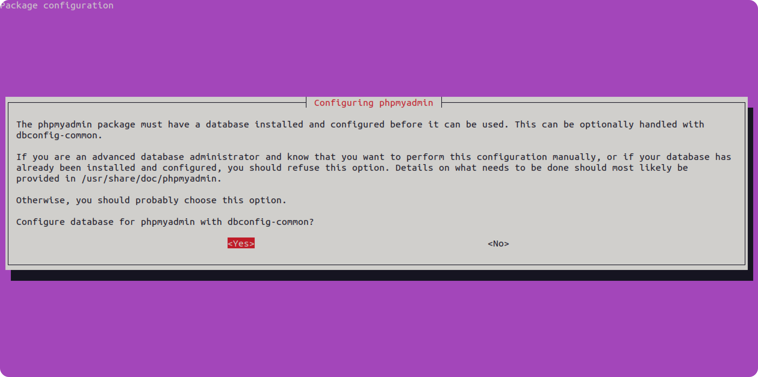 (Linux) php my admin 설치 3
