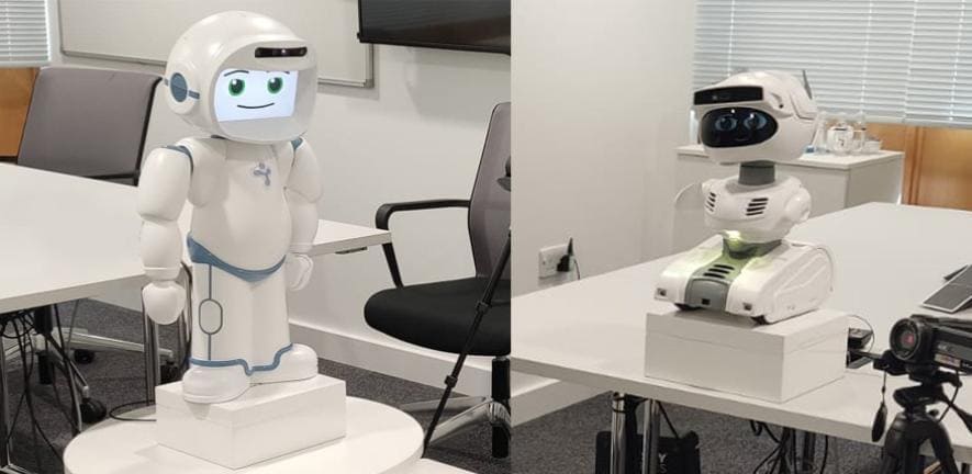 로봇&#44; 정신적인 행복 증진시켜줘 Robots can help improve mental wellbeing at work – as long as they look right