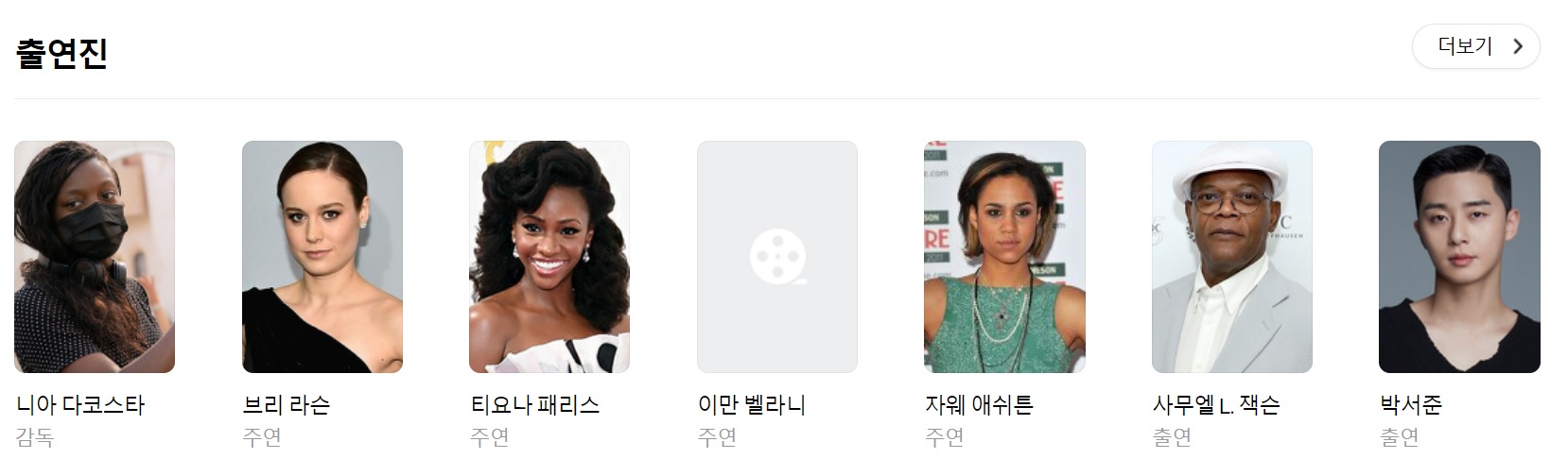 영화 출연진