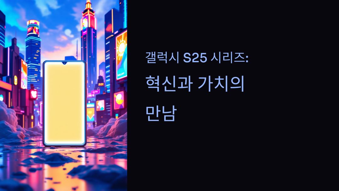 갤럭시 S25 시리즈의 가격 특징 출시 일정