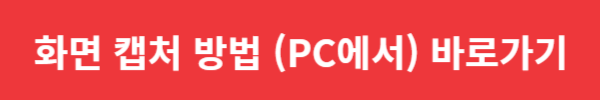 화면 캡처 방법 (PC에서) 바로가기