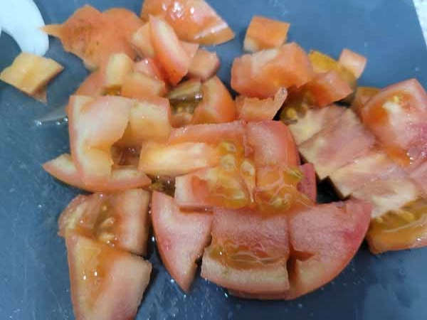 토마토 썰기