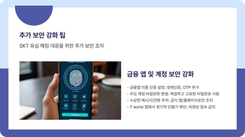 SKT 유심 해킹 가입자 대처법 3가지 - 유심보호서비스 신청 esim 변경
