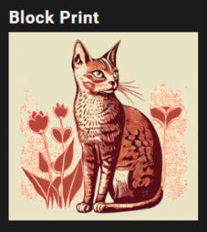 블록 인쇄(Block Print)