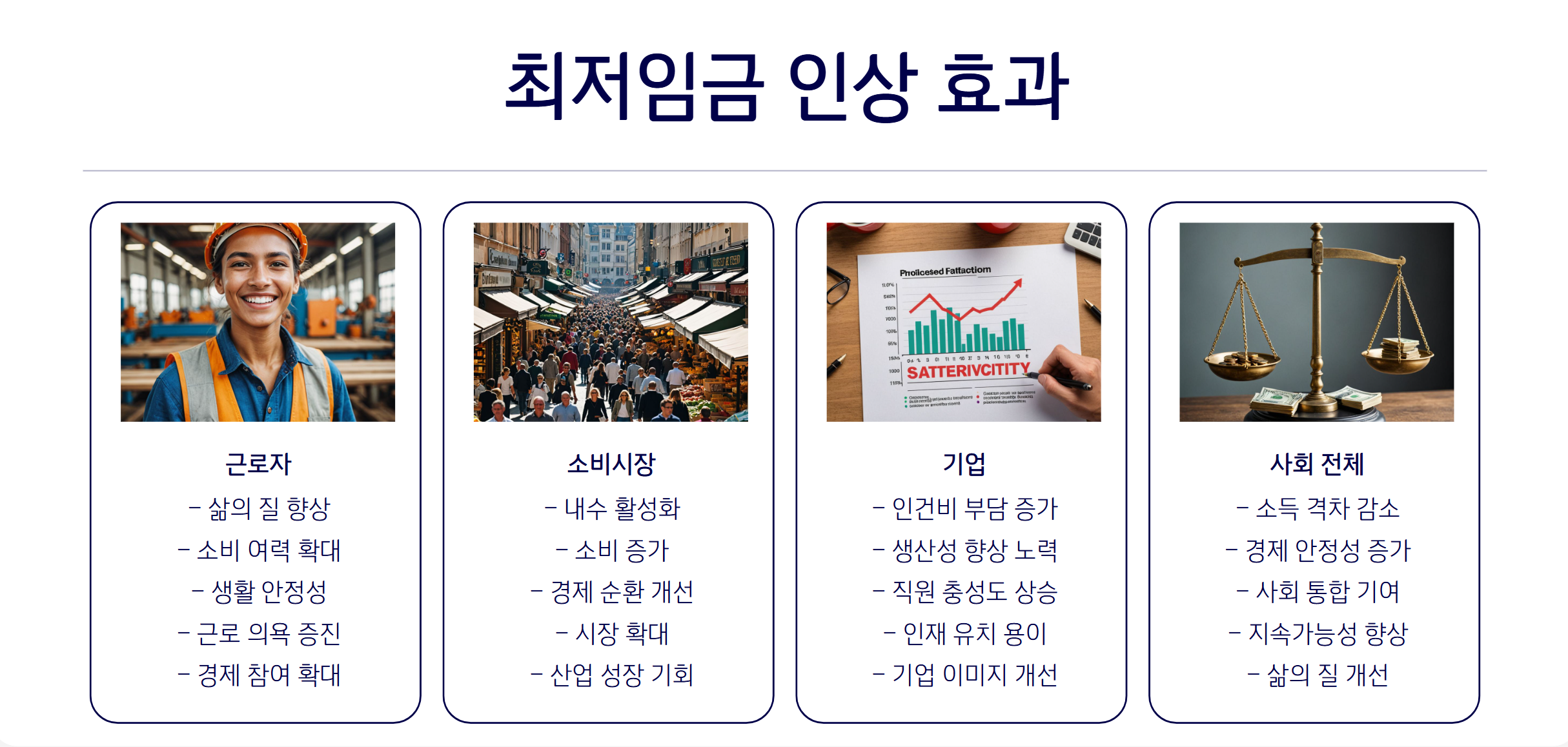 최저인금 인상효과