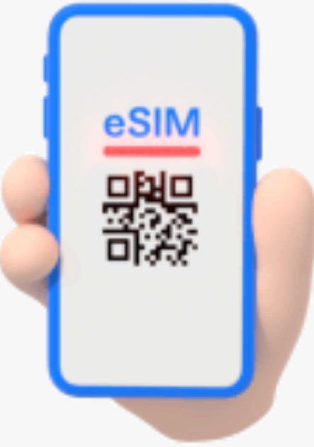 이심 eSIM QR 코드 스캔