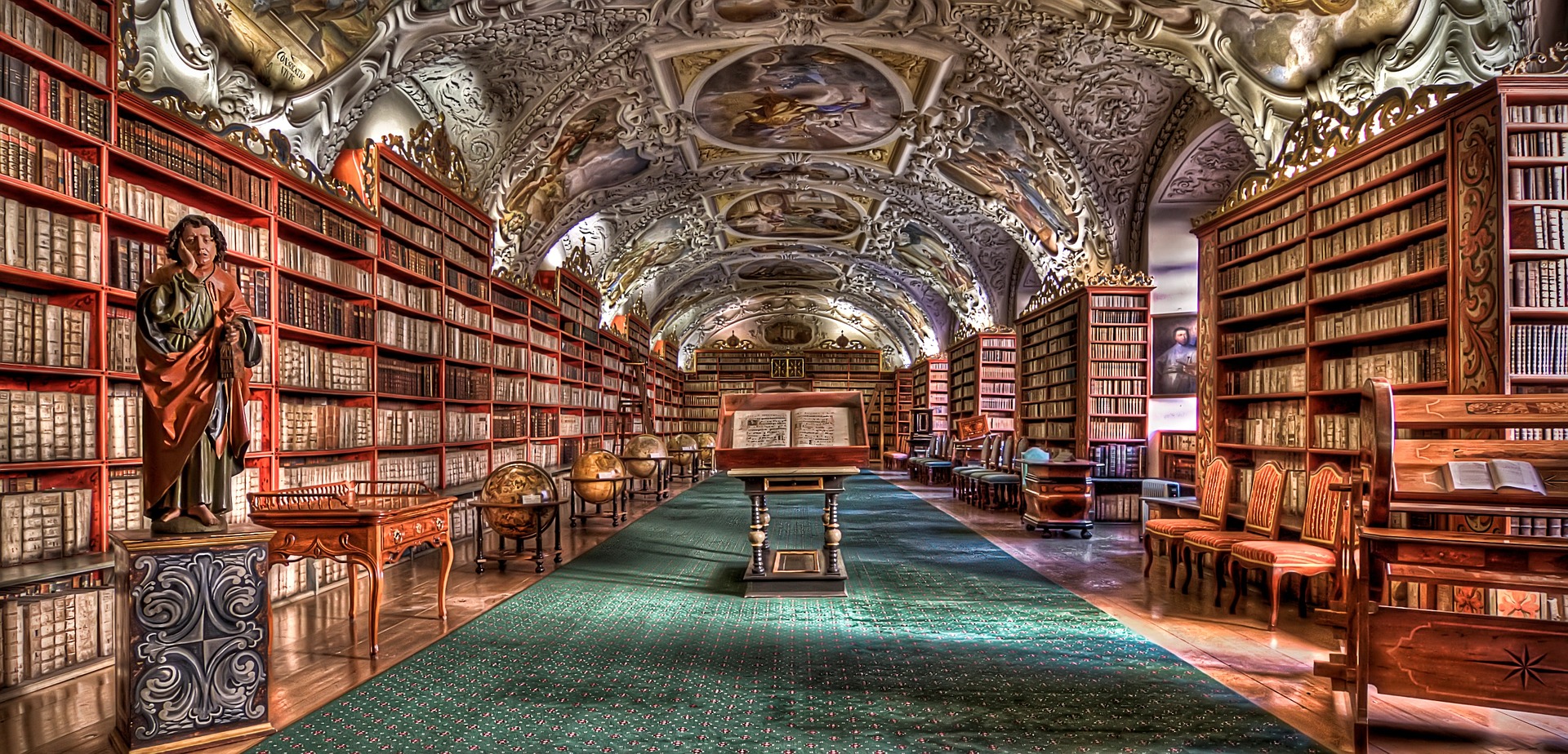 프라하 도서관