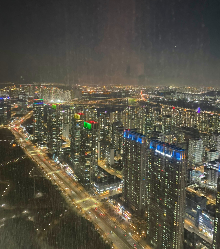 인천 송도 야경 송도 호캉스 추천! 오크우드 프리미어 58