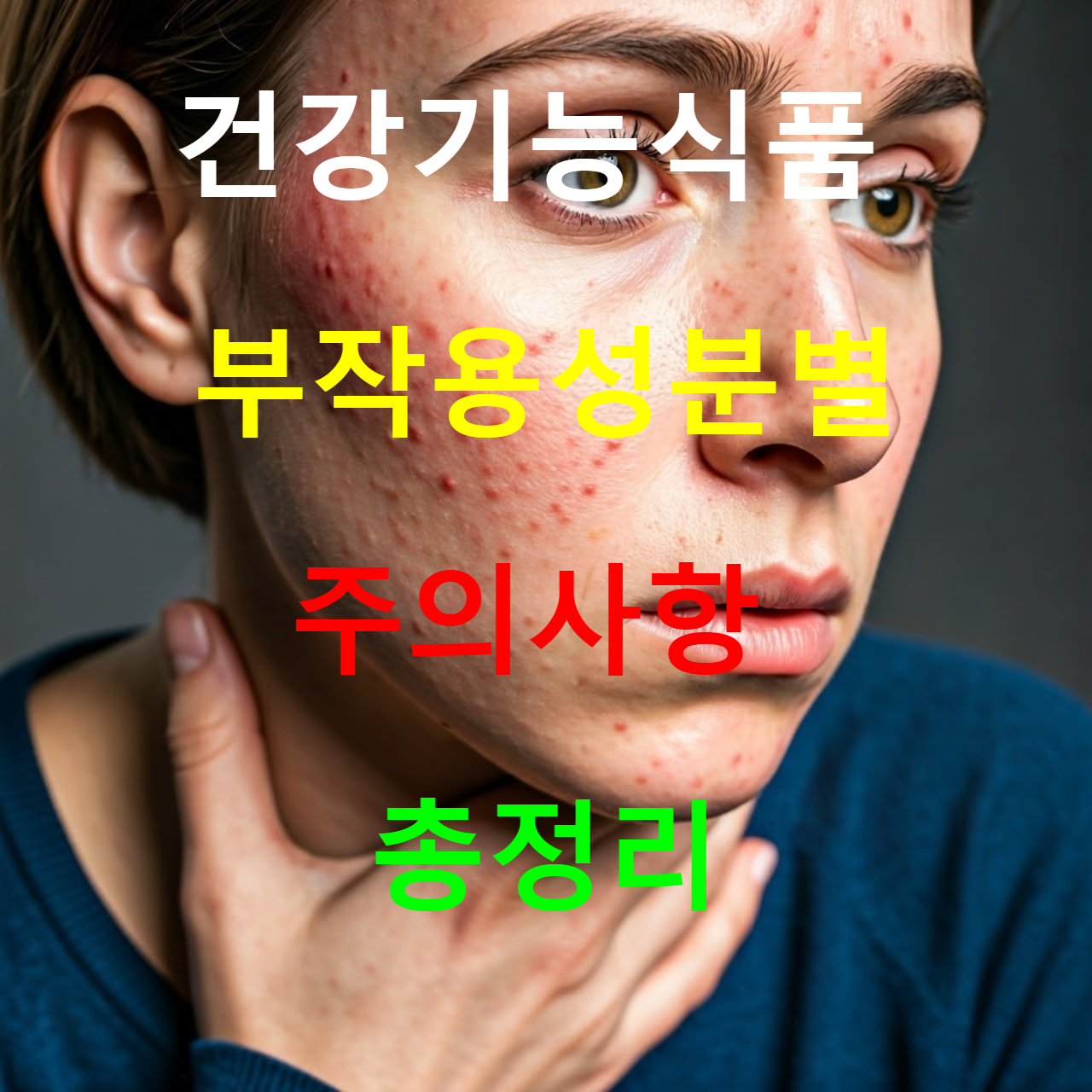 건강기능식품 부작용, 성분별 주의사항 총정리